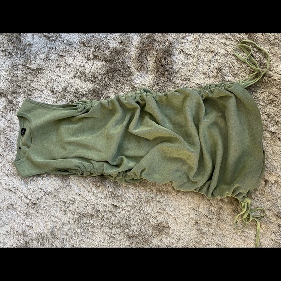 PRINCESS POLLY LIONESS MILITARY MINDS DRESS SAGE M - Picture 4 of 6